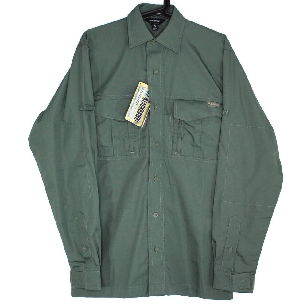 Blackhawk! Mens Small MDU Field Ripstop Button Up Shirt NEW C1215